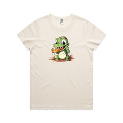 Pizza Croc — Women's T-Shirt Thumbnail