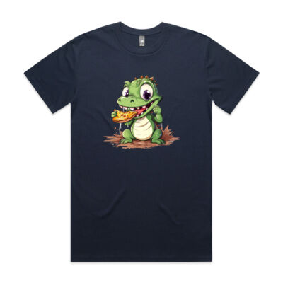 Pizza Croc — Men's T-Shirt Thumbnail