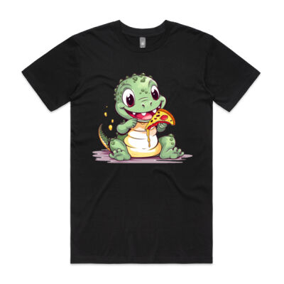 Pizza Croc Too — Men's T-Shirt Thumbnail