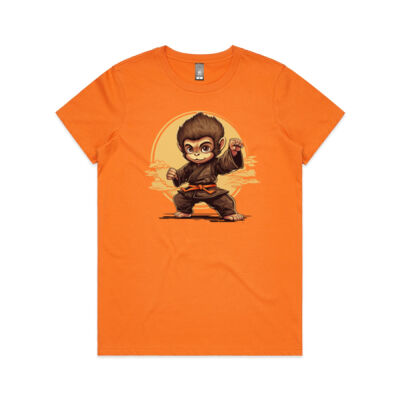 Kung Fu Monkey — Adult Lady's Thumbnail