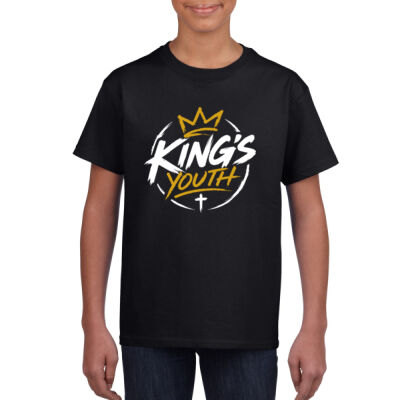 Kings Youth — Youth Unisex Black Thumbnail