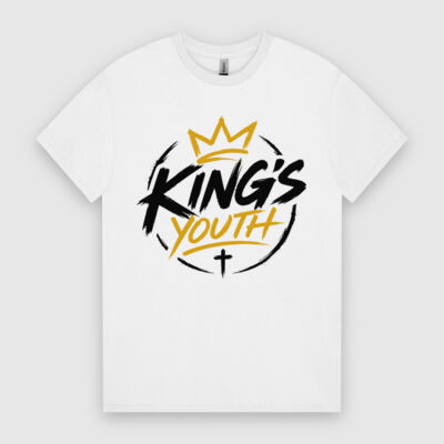 Kings Youth — Men's White — Tee Thumbnail