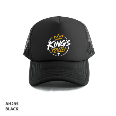 Kings Youth Trucker Cap — Black Thumbnail
