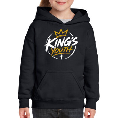 Kings Youth — Youth Hoodie — Black Thumbnail